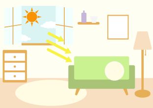 こんなときどうするの?…「昼も暗いリビング」 アイキャッチ画像