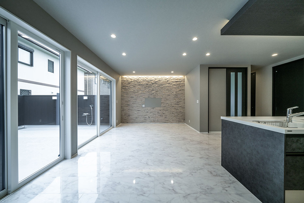 ホテルのような2階リビングのお家