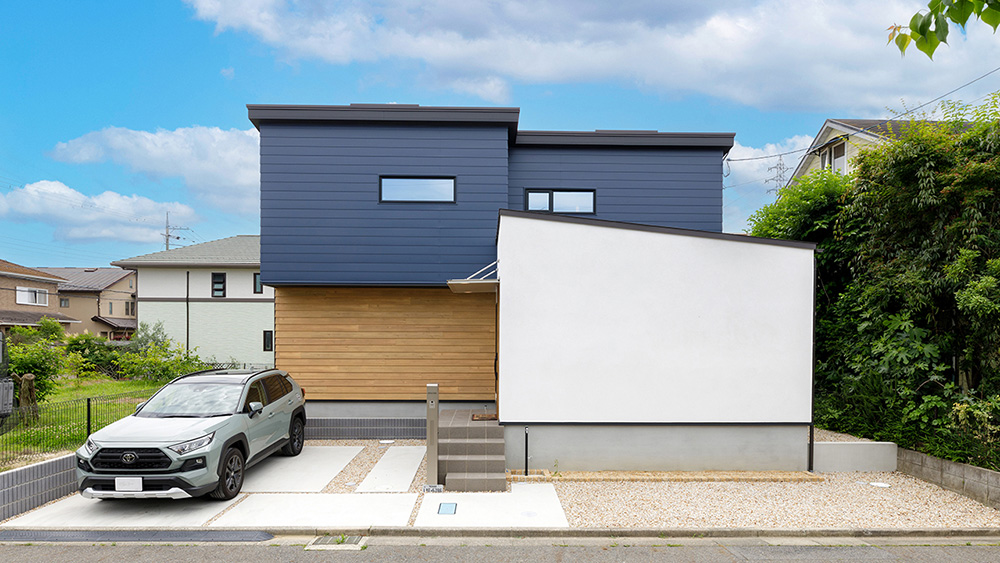 びわ湖を望む平屋+αのパッシブな家
