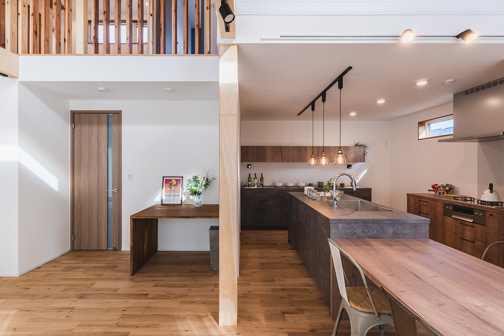 びわ湖を望む平屋+αのパッシブな家