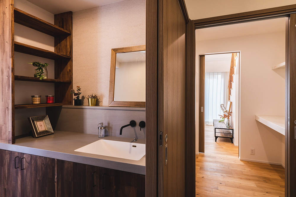 びわ湖を望む平屋+αのパッシブな家